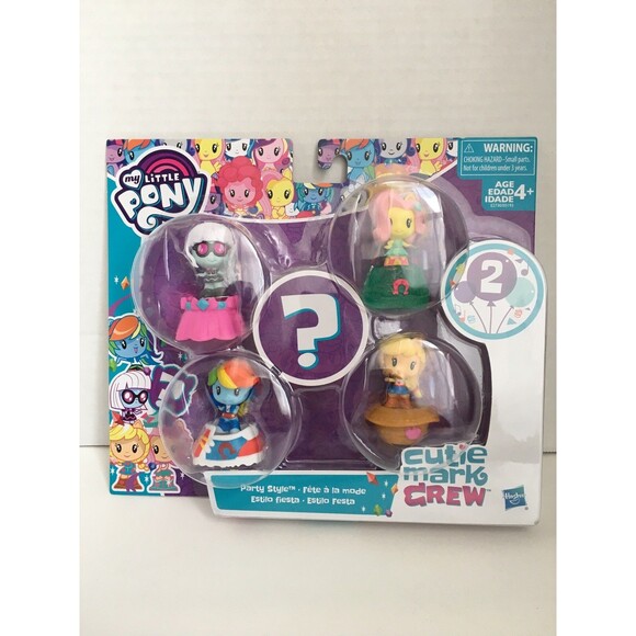 My Little Pony Dolls Cutie Mark Crew Season 2 Party Style 5 Figures Age 4+ - Picture 4 of 8